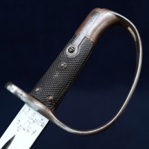 British 1879 Pattern Martini Henry Artillery Carbine Bayonet -012